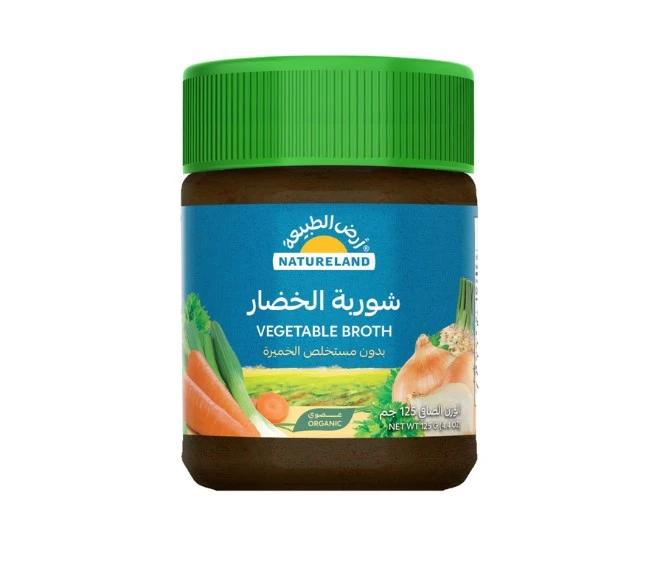 709993314063 أرض الطبيعة - بودرة شوربة الخضار بدون خميرة - الصورة 1