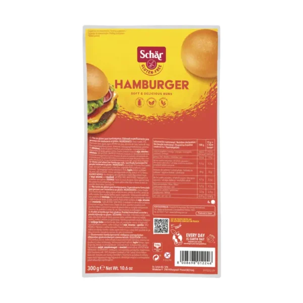 DSC Gluten Free Hamburger Buns 300g - Image 1