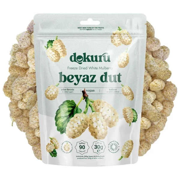 Dokuru Freeze Dried Whiteberry 30g - Image 1