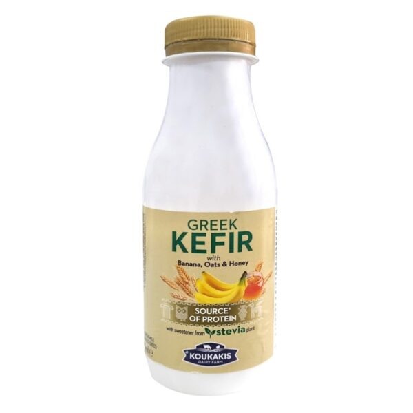 Koukakis Kefir Banana 330ml - Image 1