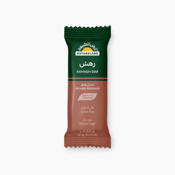 Natureland Rahash Bar - Honey Almond 40g - Image 1
