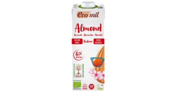NT Ecomil Almond Natural s.free 1L - Image 2