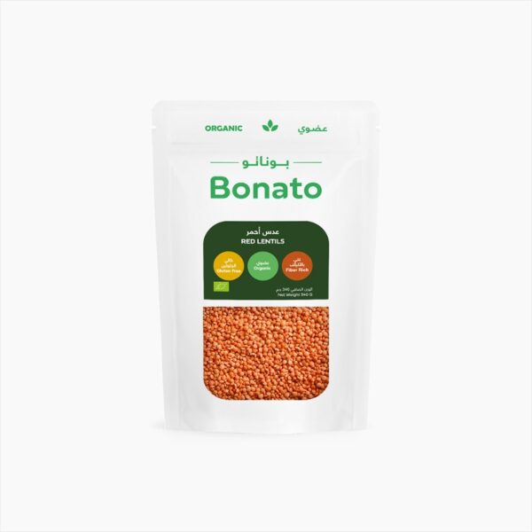 Bonato Red Lentils 340g - Image 1