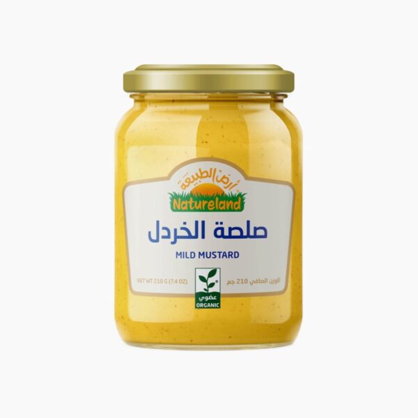 Natureland Mild Mustard 210g - Image 1