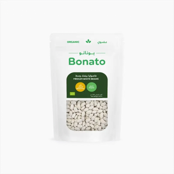Bonato Medium White Beans 340g - Image 1