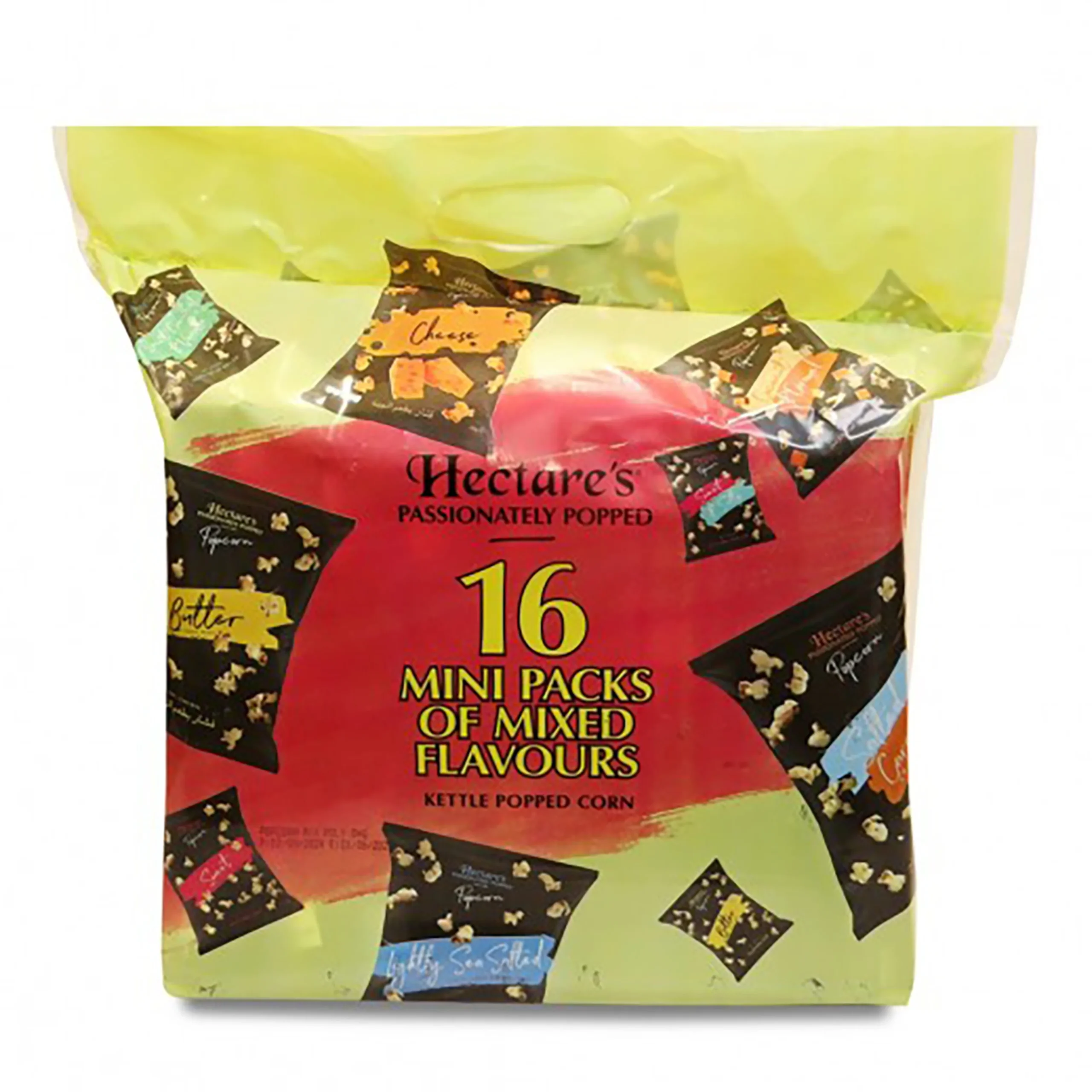 HACTARES POPCORN BAG MIX 16S هيكتيرز - فشار مشكل 16 حبه - الصورة 1