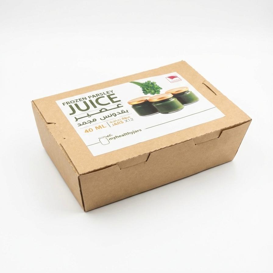 MHJ Frozen Parsley Juice 40ml ×12 MHJ Frozen Parsley Juice 40ml x 12 - Image 1