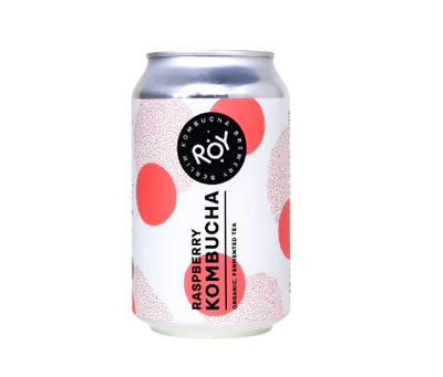 RK Raspberry Kombucha 330ml روي - كمبوتشا التوت الأحمر 330 مل - الصورة 1