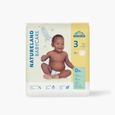 Natureland Diapers Size 3 (4-8kg) 28pcs Natureland Diapers Size 3 (4-8kg) 28pcs - Image 1