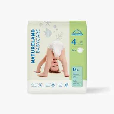 Natureland Diapers Size 4 (7-14kg) 24pcs Natureland Diapers Size 4 (7-14kg) 24pcs - Image 1