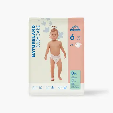 Natureland Diapers Size 6 (16+kg) 20pcs Natureland Diapers Size 6 (16+kg) 20pcs - Image 1