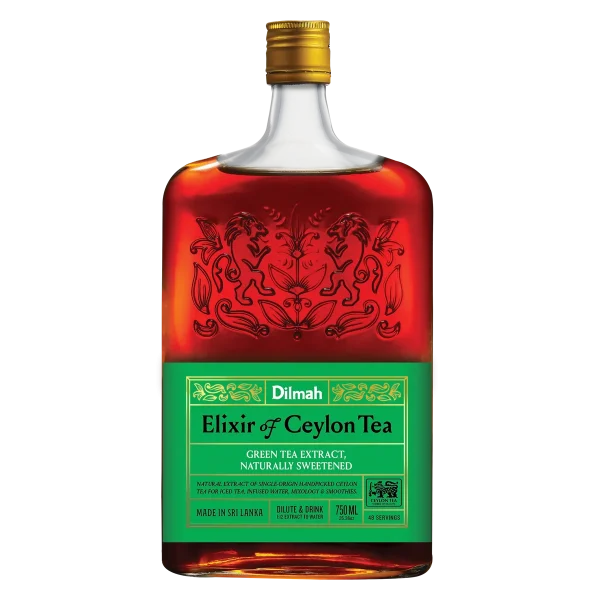 Elixir of Ceylon Green Tea 375 ML ديلماه - شاي أخضر سيلاني 375مل - الصورة 1